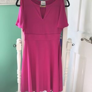 Ashley Graham BEYOND Above the knee fuchsia dress